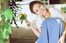 长沙电力职业技术学院最美女校花牛紫乔照片写真